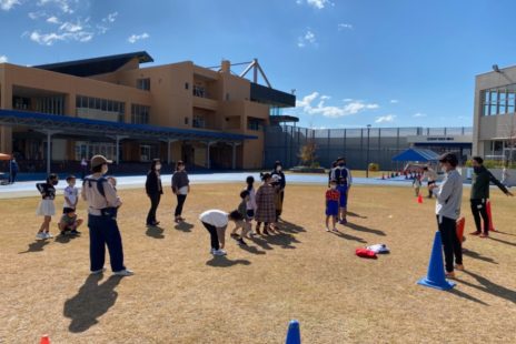 ボートレース徳山 Presents『レノ丸を探せ！&レノファと芝生で楽しい運動教室』を開催しました！