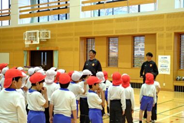 12/11『プロスポーツチームとの連携による体力向上推進事業』山口市立宮野小学校にて出前教室を開催しました！