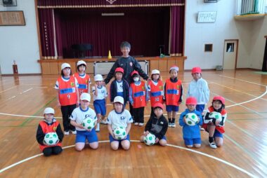 1/21『プロスポーツチームとの連携による体力向上推進事業』下松市立豊井小学校にて出前教室を開催しました！