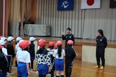 2/5『プロスポーツチームとの連携による体力向上推進事業』光市立光井小学校にて出前教室を開催しました！
