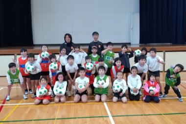 2/17『プロスポーツチームとの連携による体力向上推進事業』岩国市立中洋小学校にて出前教室を開催しました！